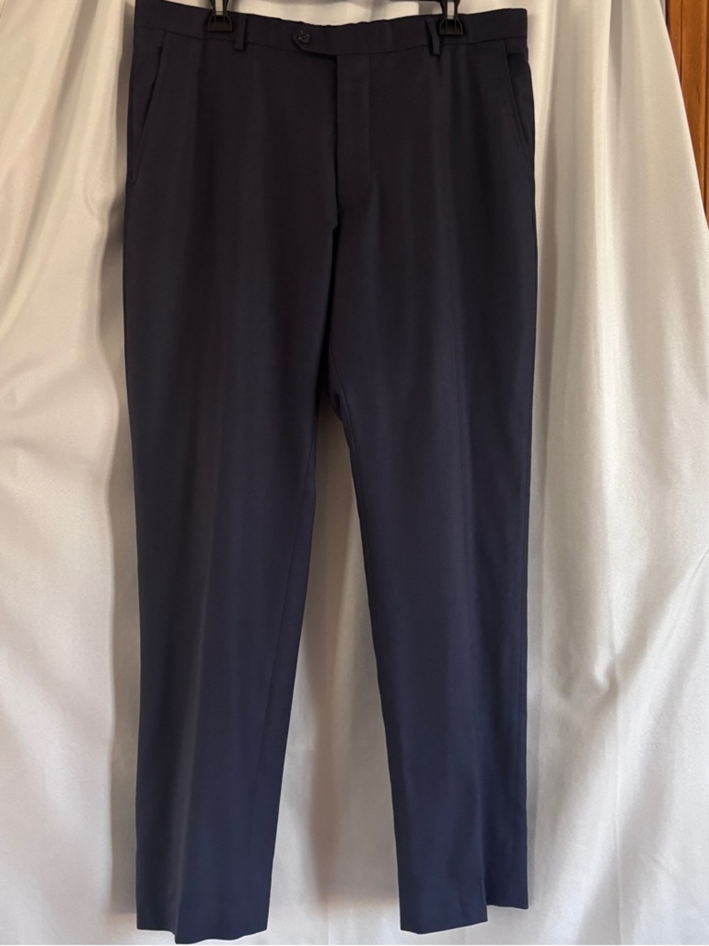 100% Wool ~ Jos. A. Bank Men's Navy Dress Pants ~ Wedding, Workwear, Classic